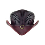 Desperado Oxblood Vented Rocker Western Cowboy Hat Front Subverse